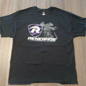 Hanes Tagless Renegade Rat Short Sleeve Cotton Graphic T-Shirt Men's Size XL